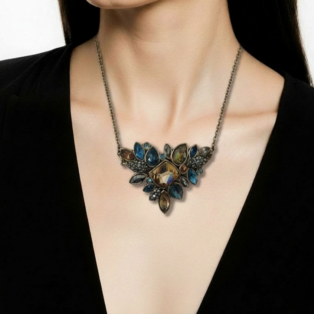 Gemstone pendant necklace from Chloe + Isabel